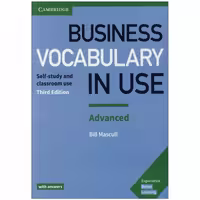 Business Vocabulary In Use Advanced Third Edition کتاب
