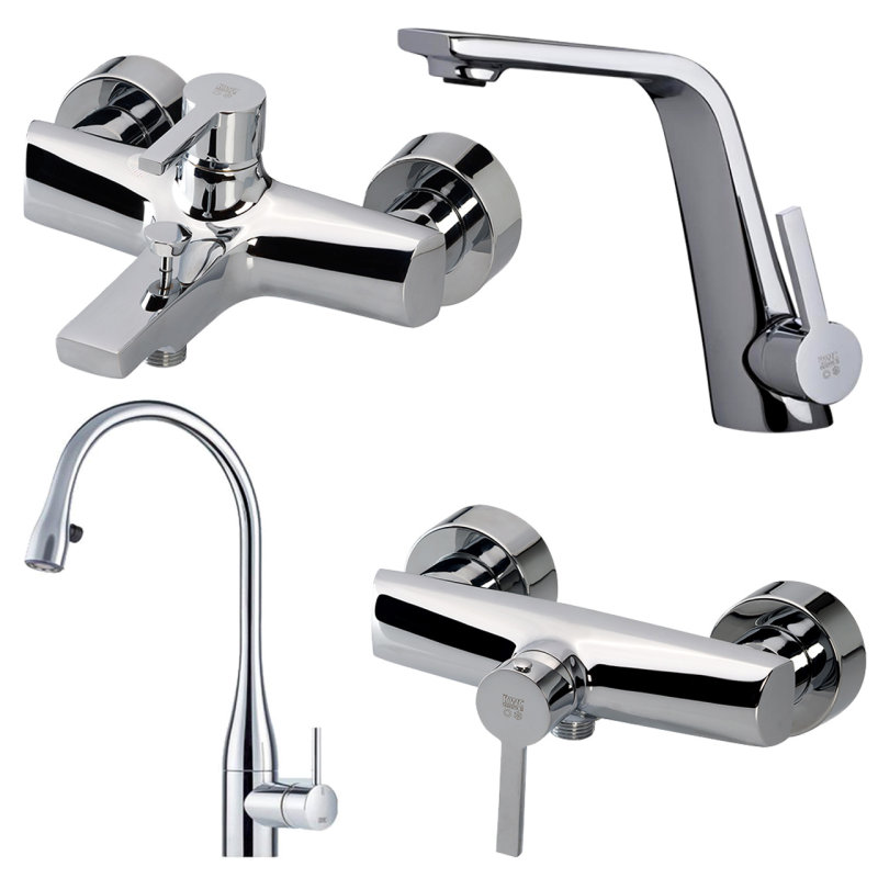 ست شیرآلات کی دبلیو سی مدل متیس