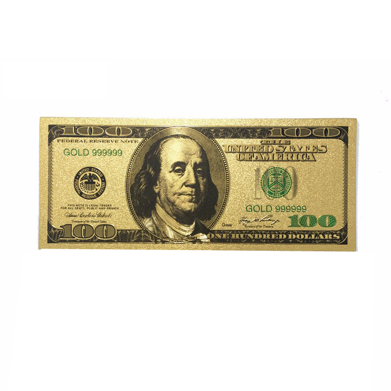 اسکناس تزیینی طرح دلار