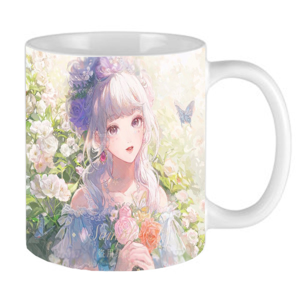 ماگ مدل دختر انیمه ای کیوت 4