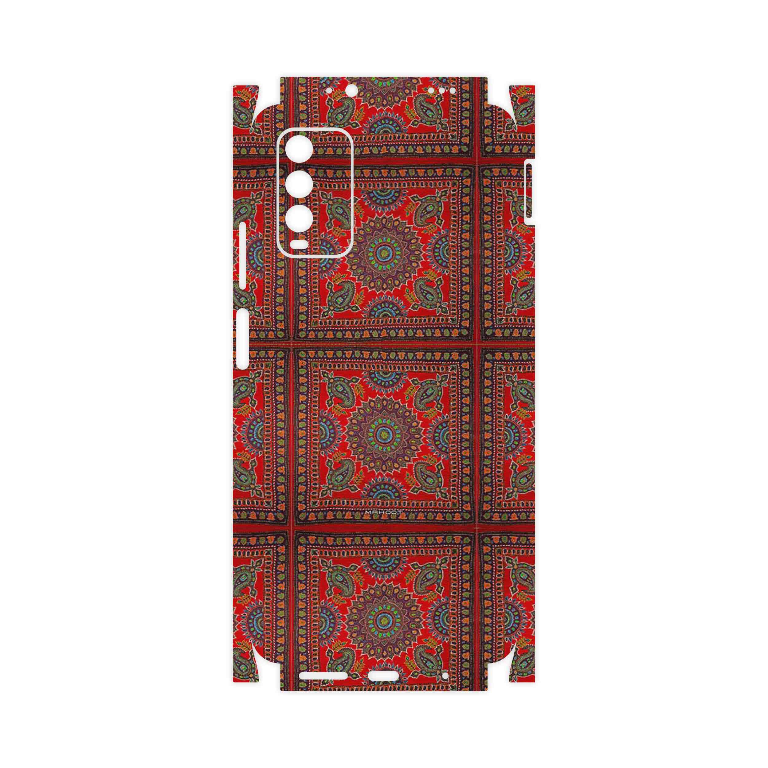 برچسب پوششی ماهوت مدل Embroidered Rug-FullSkin مناسب برای گوشی موبایل شیائومی Redmi Note 9 4G