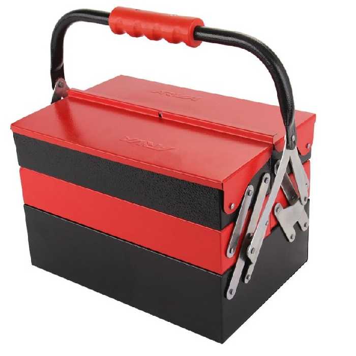 جعبه ابزار فلزی آروا 30 سانت 3 طبقه مدل 4703