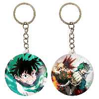 جاکلیدی خندالو مدل باکوگو و میدوریا ایزوکو انیمه آکادمی قهرمان من کد 1616116163 مجموعه 2 عددی