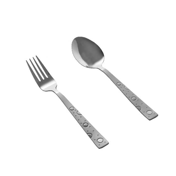 سرویس قاشق و چنگال 12 پارچه مدل پاندا