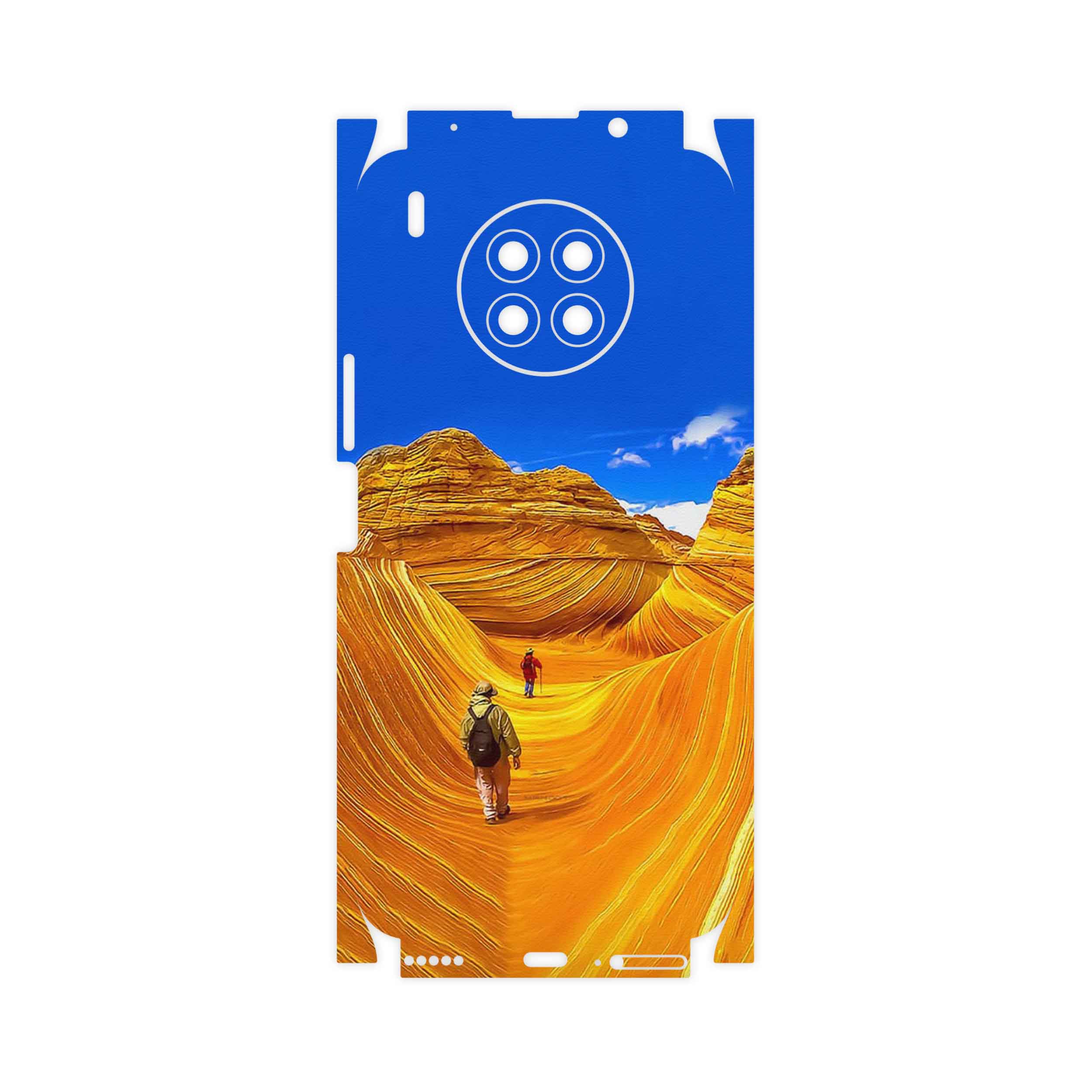 برچسب پوششی ماهوت مدل Amazing Rocks-FullSkin مناسب برای گوشی موبایل آنر 50 Lite