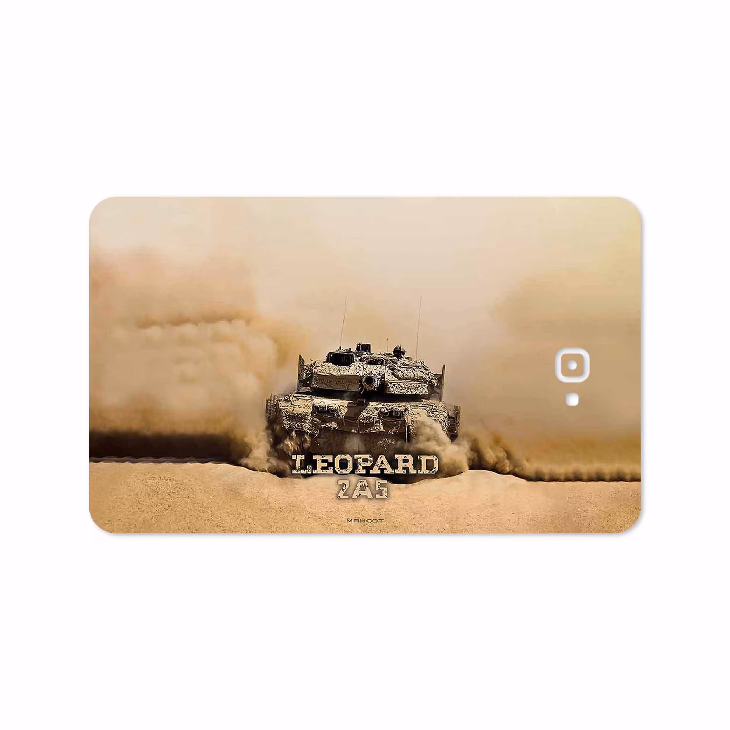 برچسب پوششی ماهوت مدل Leopard 2A5 tank مناسب برای تبلت سامسونگ Galaxy Tab A 10.1 2016 T580