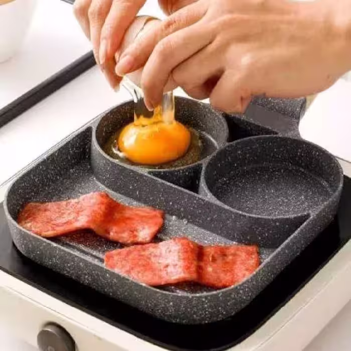 ماهیتابه نچسپ گرانیت 3 تکه

