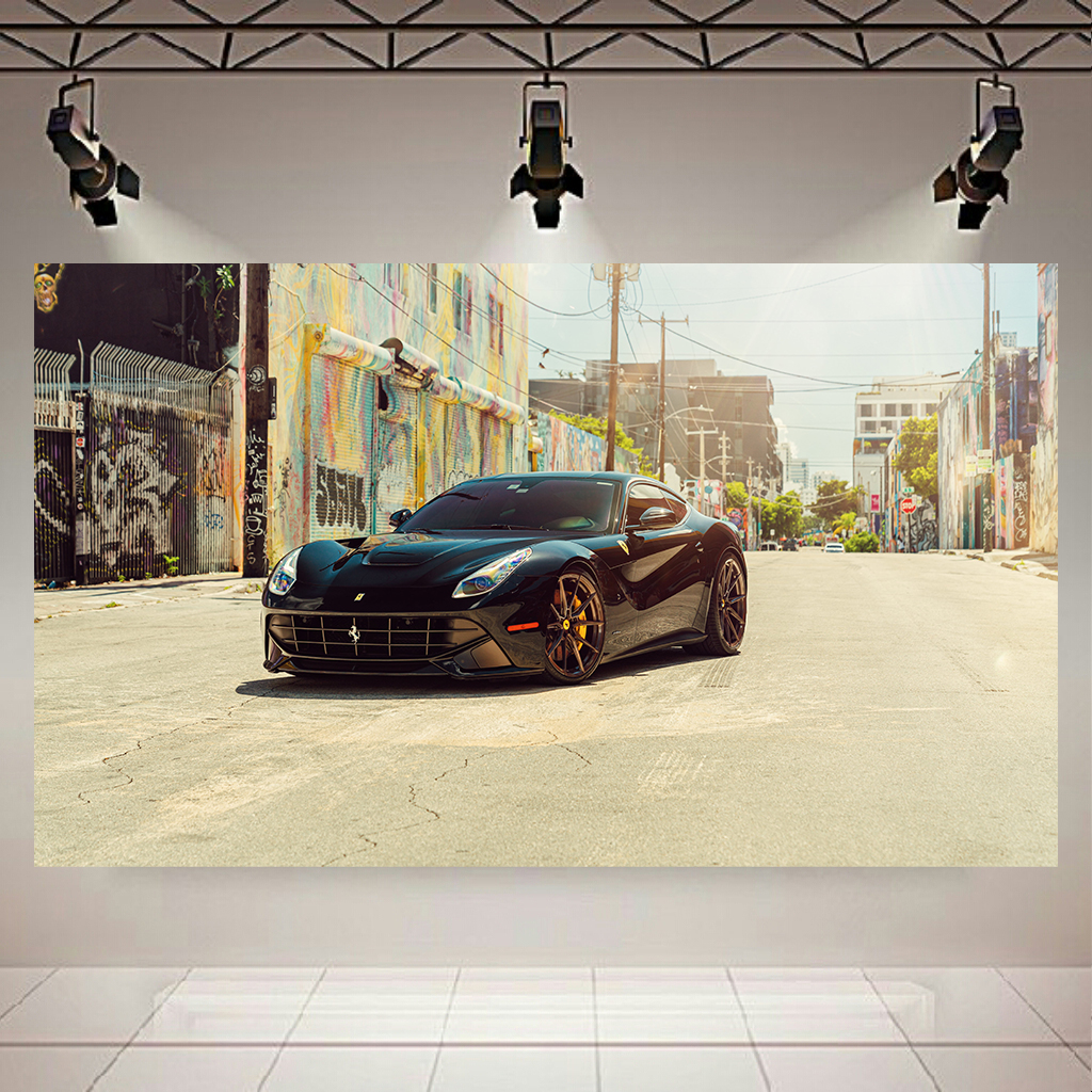 تابلو شاسی طرح ماشین فراری کد AR516