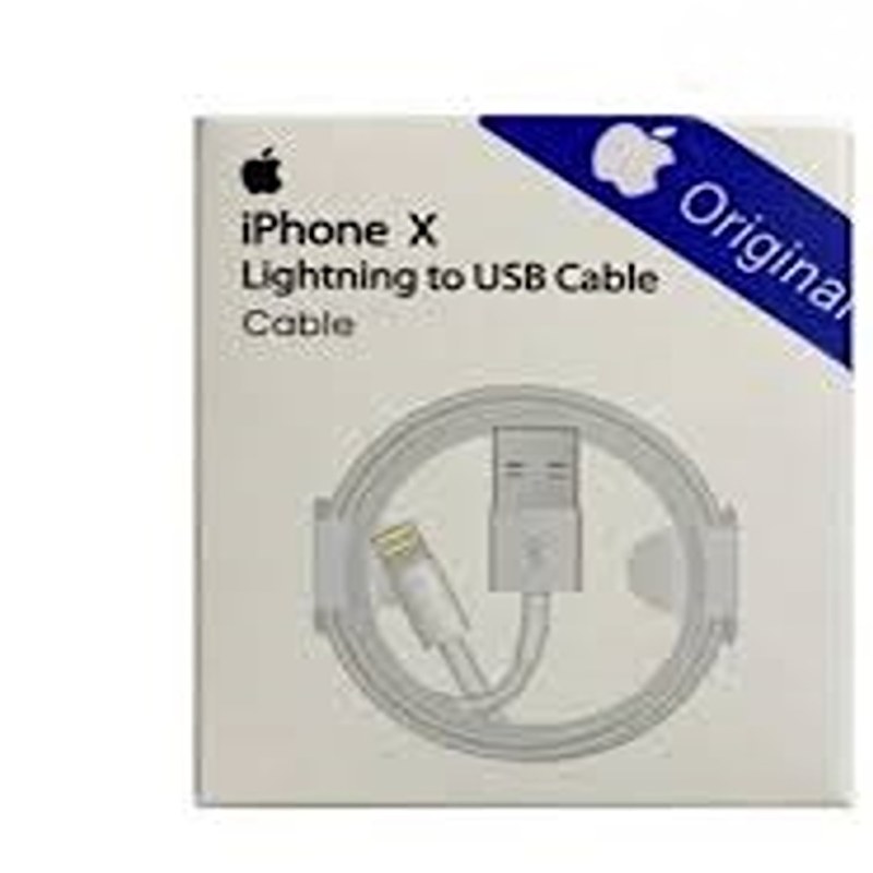 کابل لایتنینگ اورجینال Apple iPhone X 1m