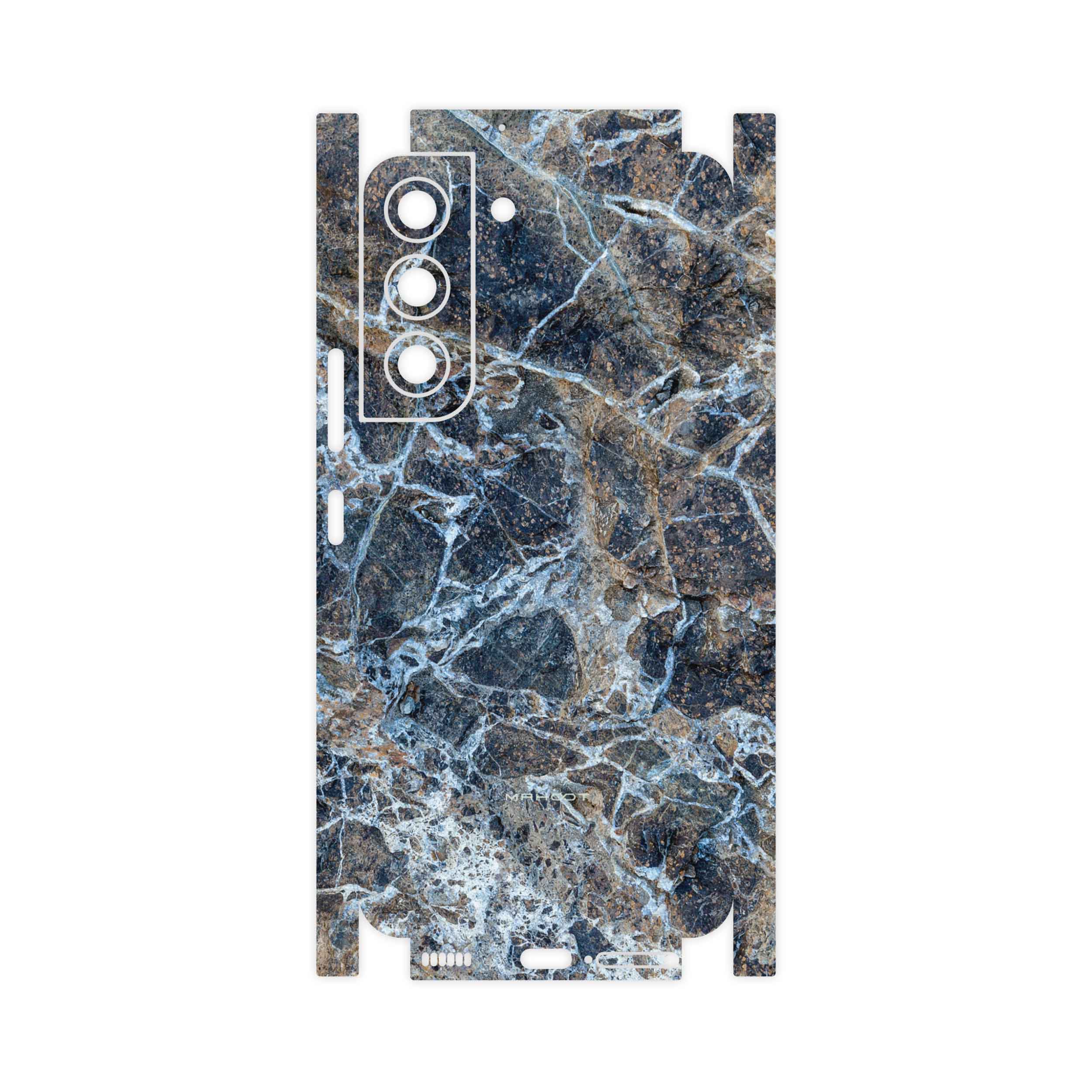 برچسب پوششی ماهوت مدل Earth-White-Marble-FullSkin مناسب برای گوشی موبایل سامسونگ Galaxy S22 5G