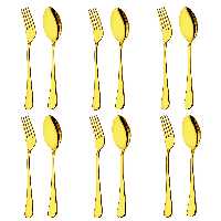 سرویس قاشق و چنگال غذاخوری 12 پارچه کد Un144