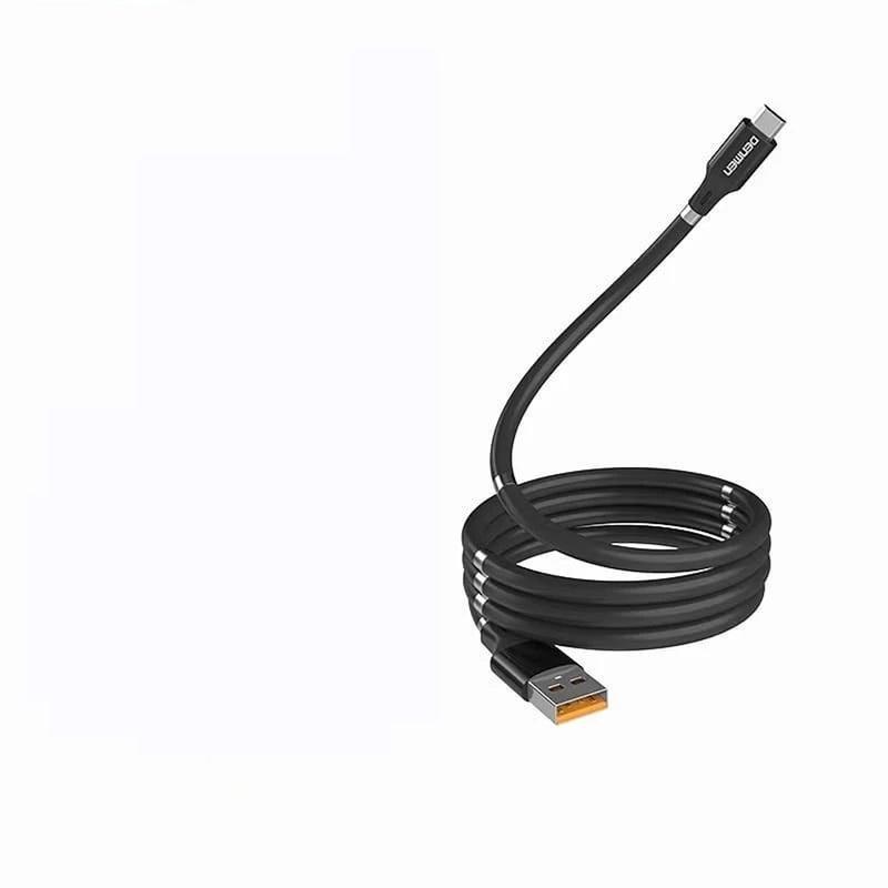 کابل تبدیل USB به microUSB مغناطیسی دنمن مدل D11 طول 1 متر