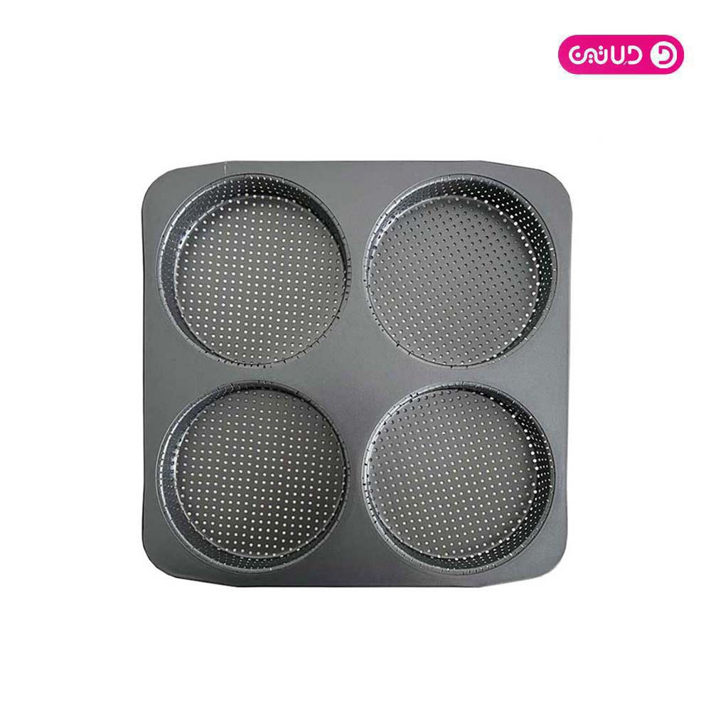 قالب تفلون ممتاز مافین توری 4 خانه قطر 12