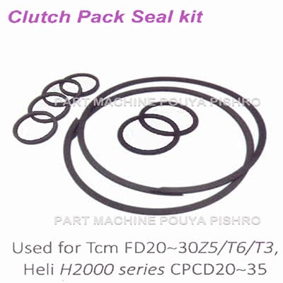 سیل کیت کلاچ لیفتراک تی سی ام مدل Tcm FD20~30Z5/T6/T3, Heli H2000 series CPCD20~35