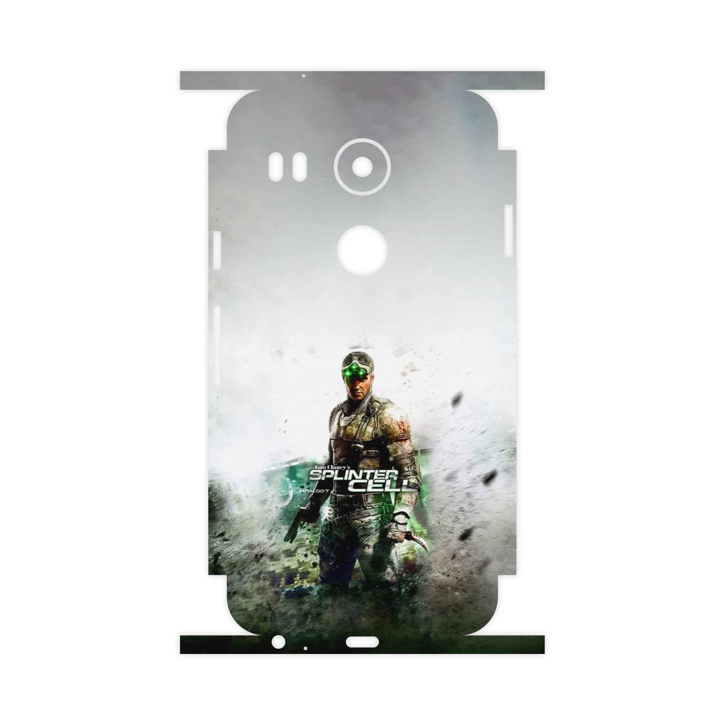 برچسب پوششی ماهوت مدل splintercell Game Series-FullSkin مناسب برای گوشی موبایل گوگل Nexus 5X