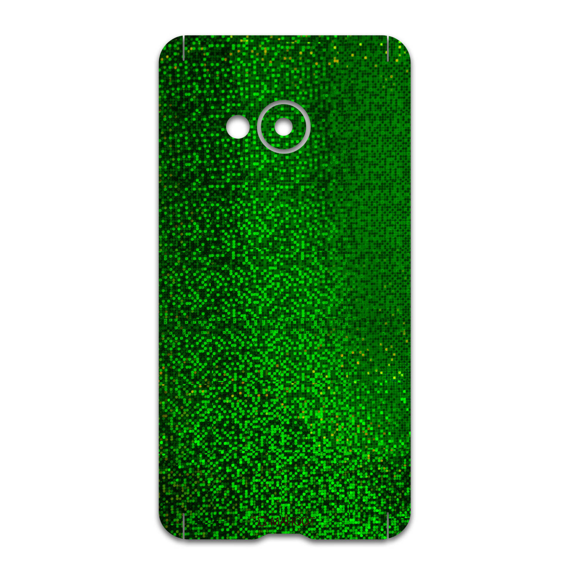 برچسب پوششی ماهوت مدل Green-Holographic مناسب برای گوشی موبایل اچ تی سی U Play