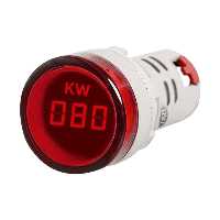 چراغ سیگنال وات متر گرد JBH کد DI 22-KW-R