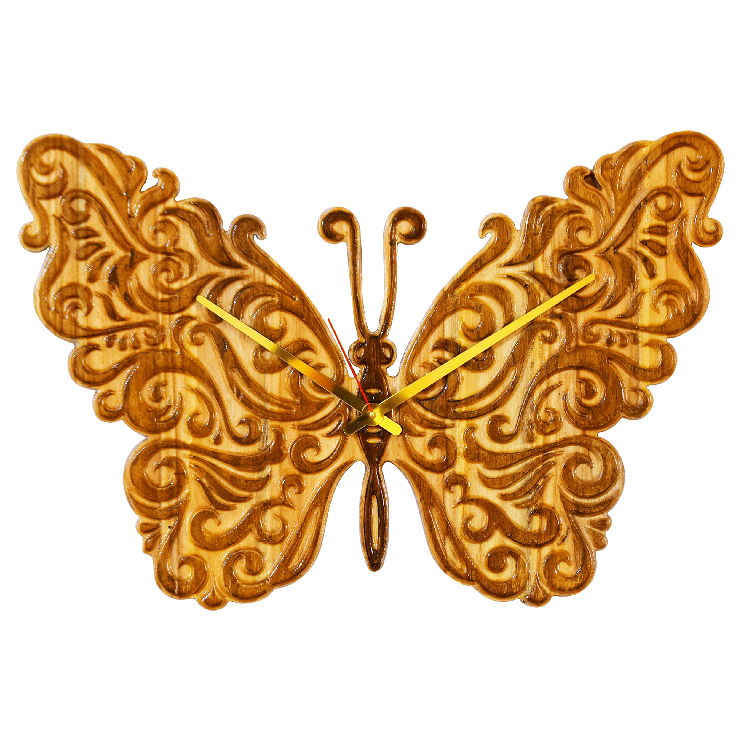 ساعت دیواری مدل پروانه