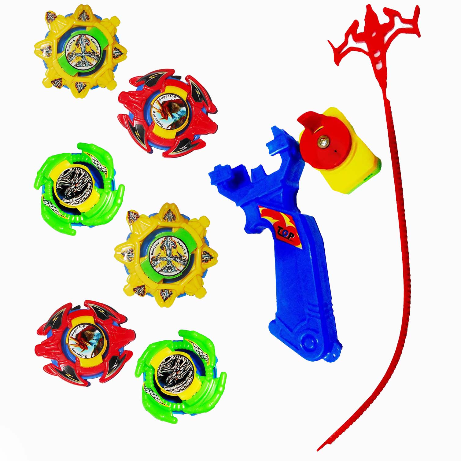 اسباب بازی مدل فرفره انفجار مجموعه 9 عددی