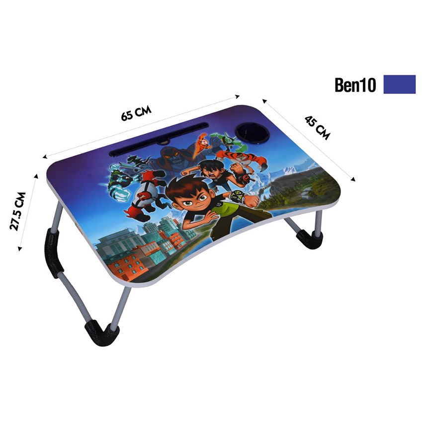 میز تحریر تاشو 4565 فانتزی طرح بن تن