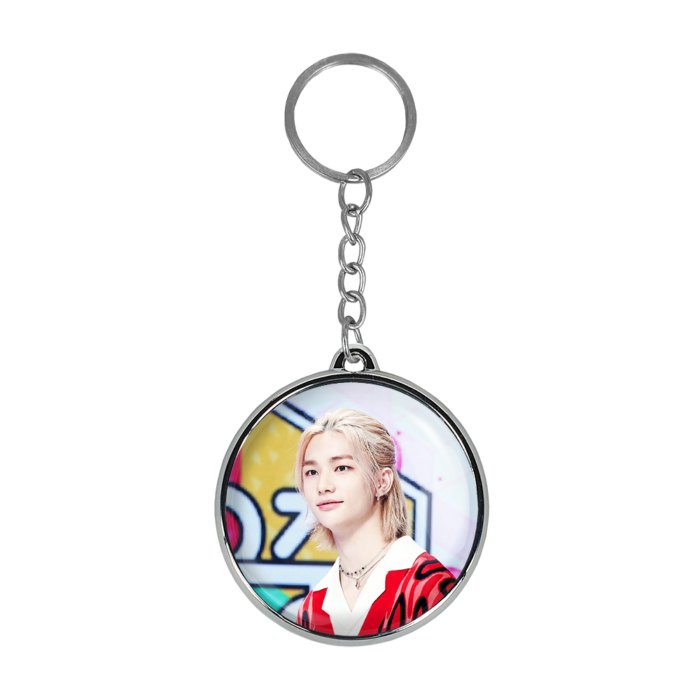 جاکلیدی خندالو طرح هیونجین گروه استری کیدز Stray Kids مدل دوطرفه کد 1187011861