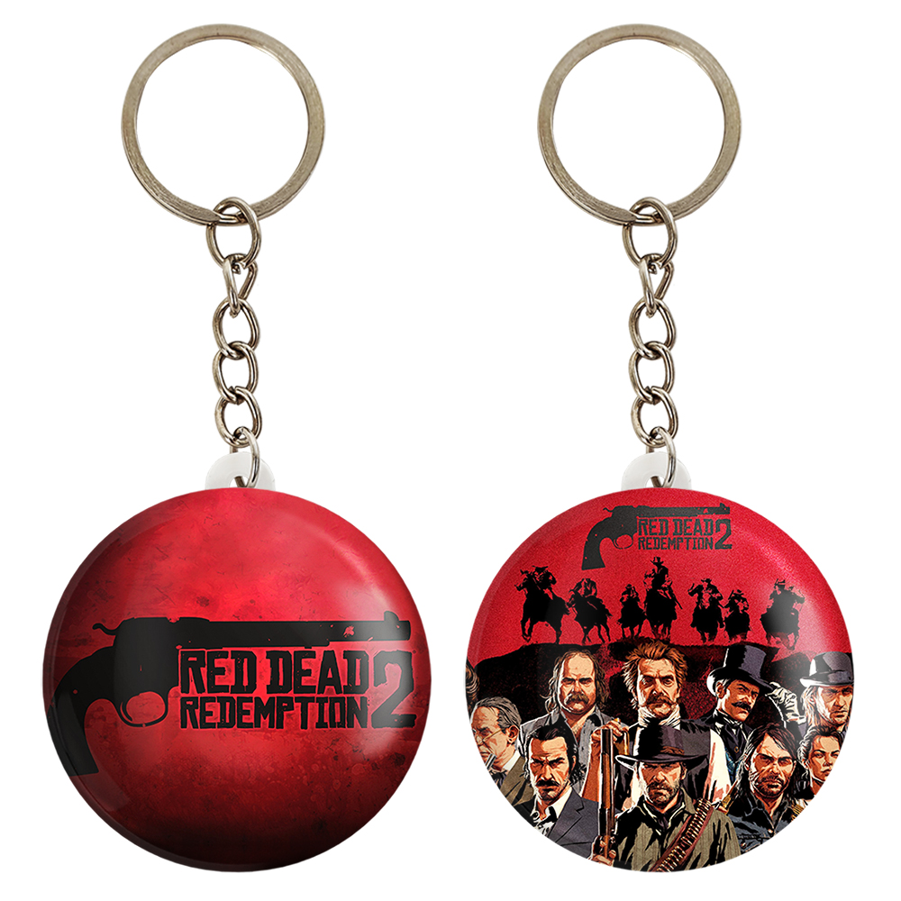 جاکلیدی خندالو مدل رد دد Red Dead کد 1029710300 مجموعه 2 عددی