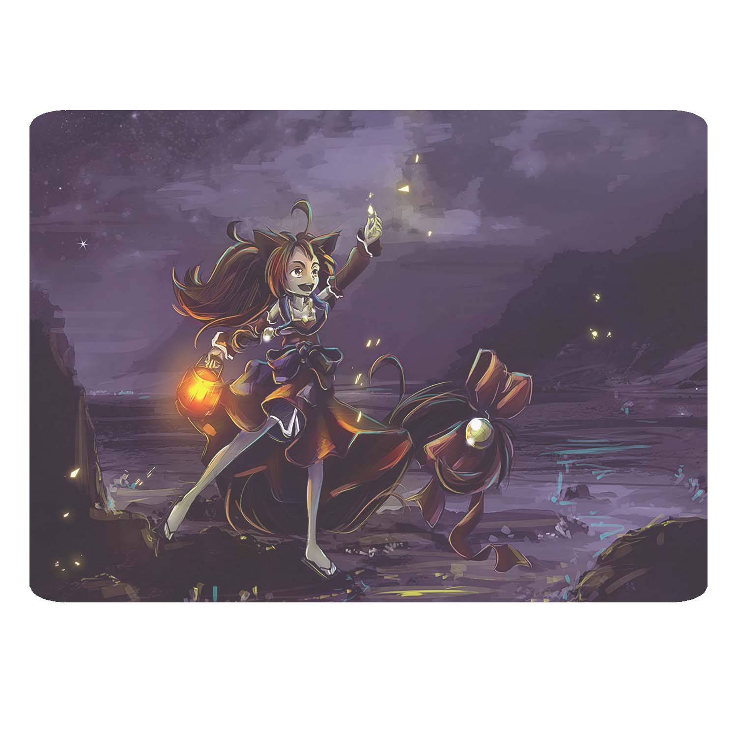 ماوس پد طرح دختر کد B523