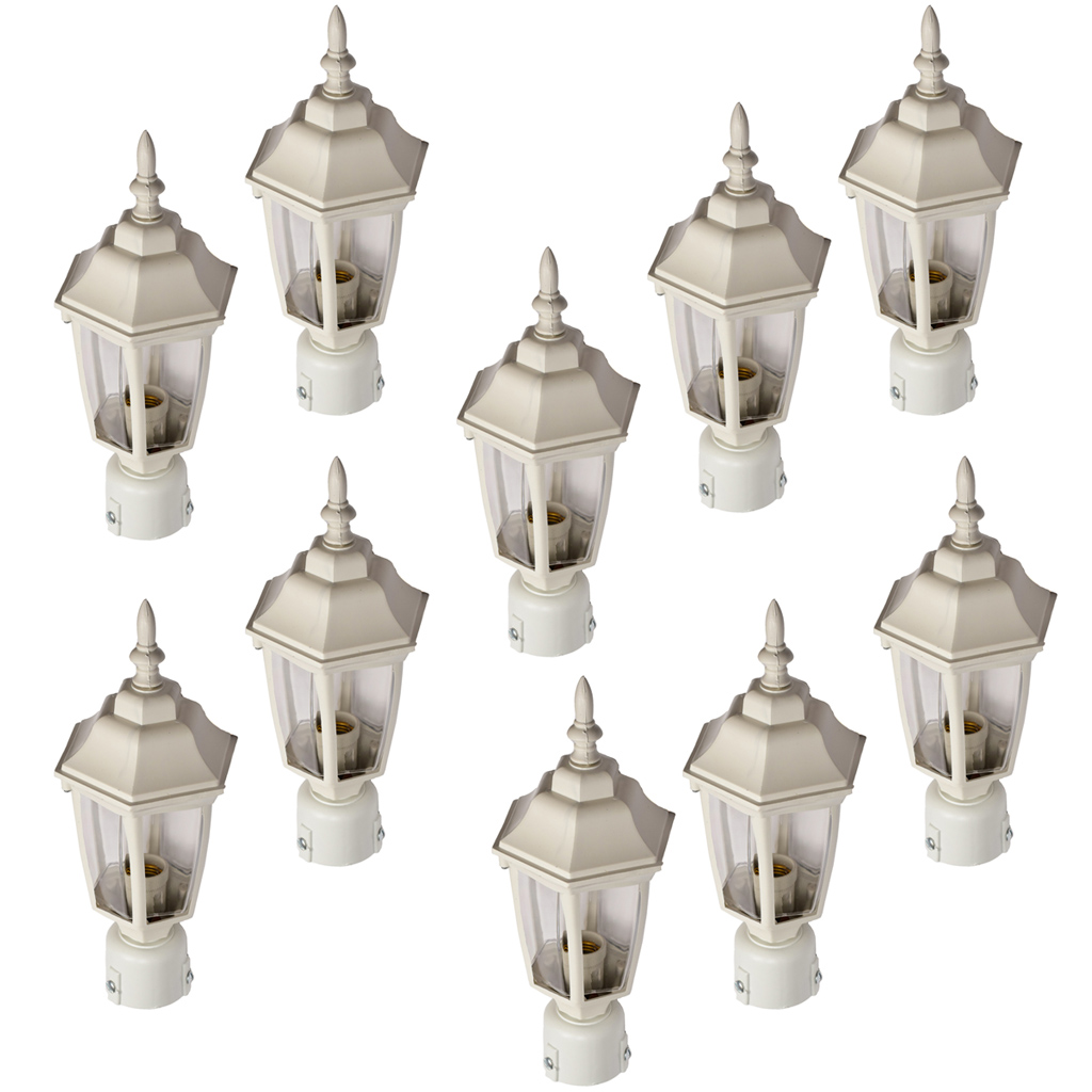 چراغ حیاطی مدل رزا کد 02 بسته 10 عددی