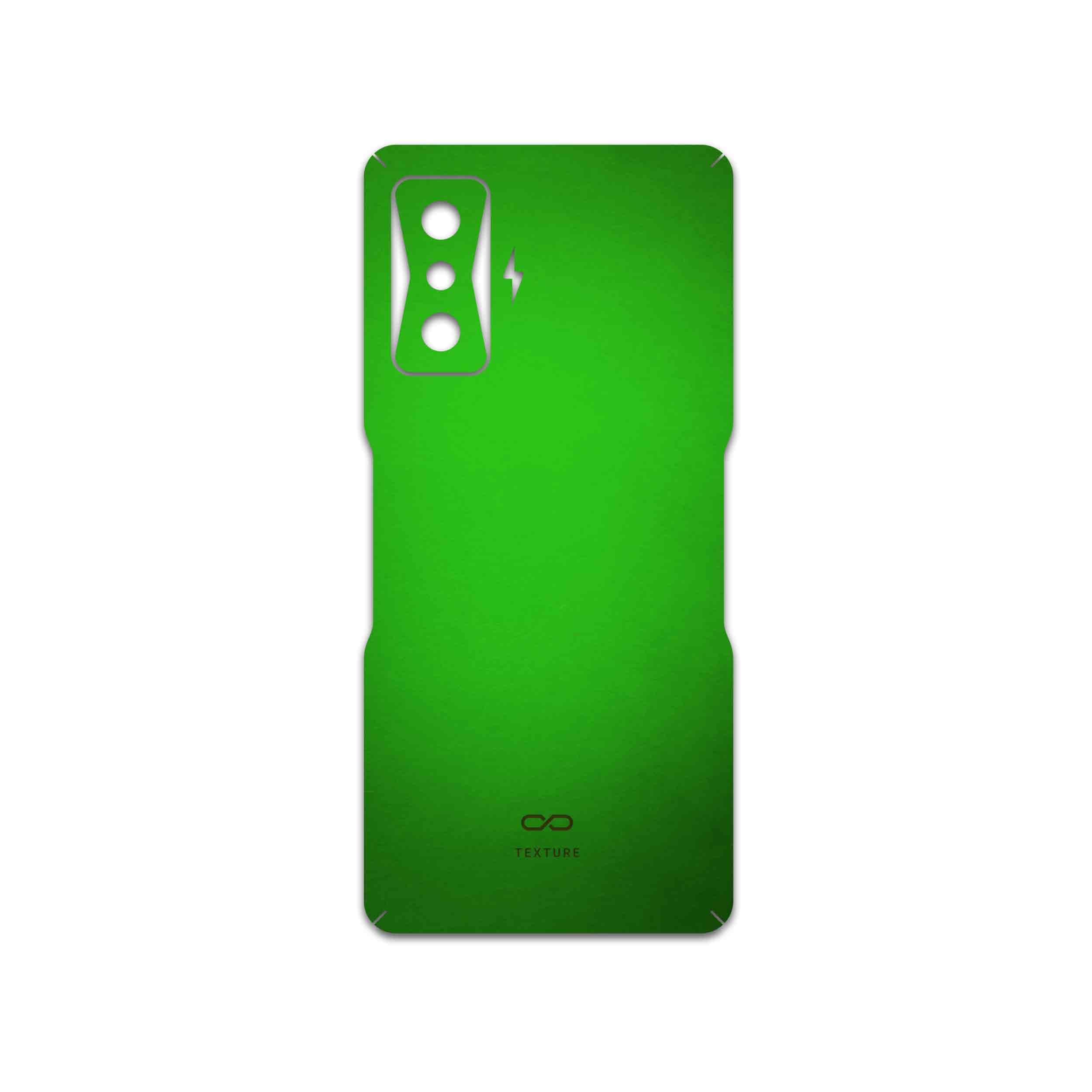 برچسب پوششی ماهوت مدل Metallic-Green مناسب برای گوشی موبایل شیائومی Redmi K50 Gaming
