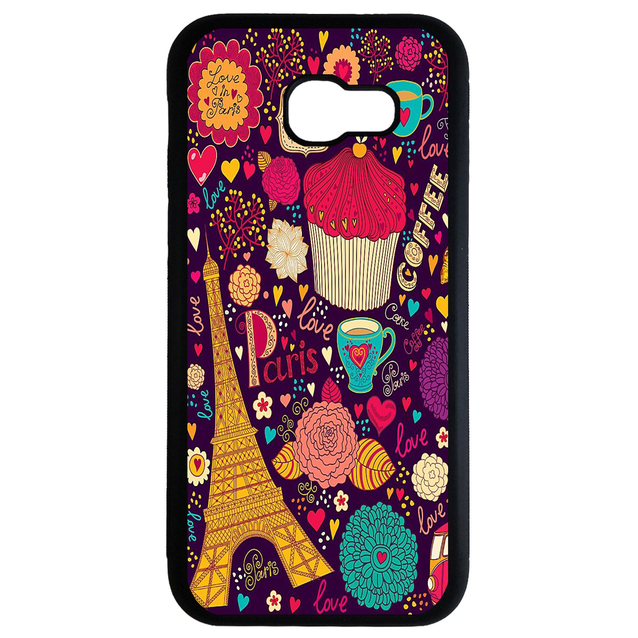 کاور طرح ایفل کد 8373 مناسب برای گوشی موبایل سامسونگ galaxy a7 2017