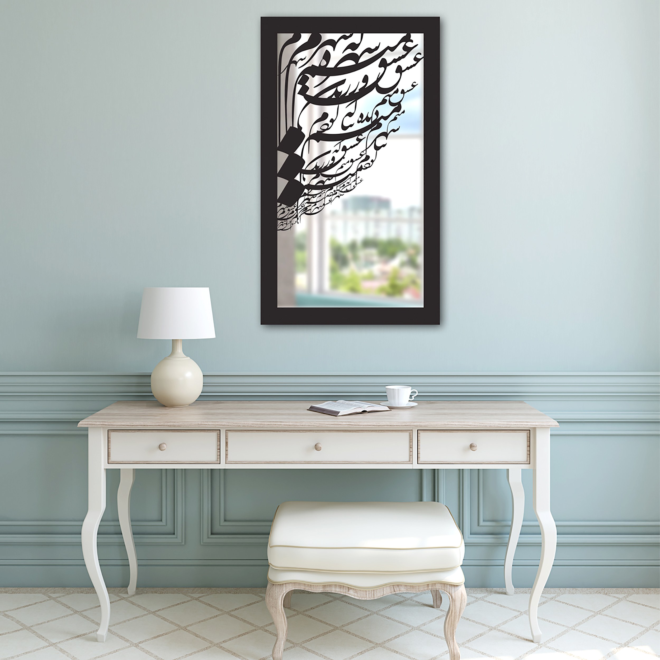 تابلو آینه سالی وان مدل   شهره شهر 