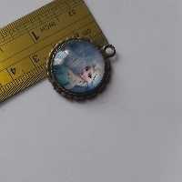 پلاک آویزباربی 2ونیم سانت یک عدد