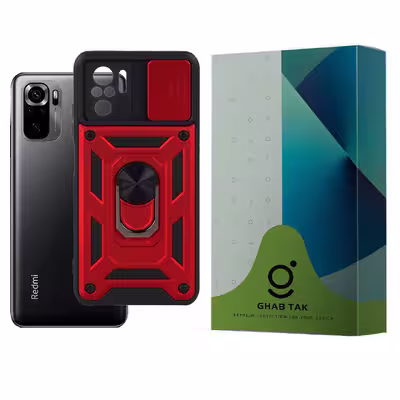 کاور قاب تک مدل استندی کد Guard-08 مناسب برای گوشی موبایل شیائومی Redmi Note 10 4G