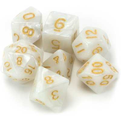 تاس بازی ویز دایس مدل Forbidden Treasure بسته 7 عددی