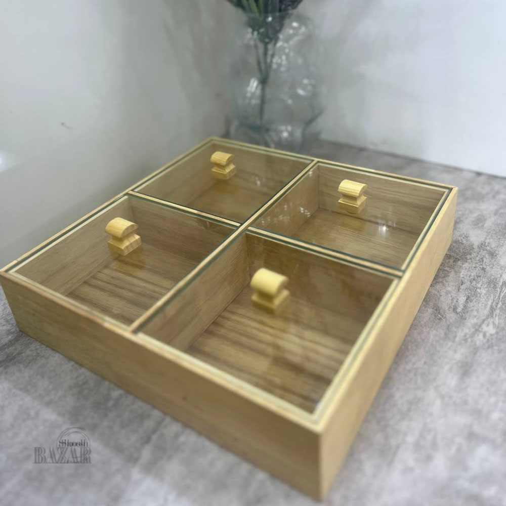 اردوخوری 4 خانه چوبی طرح بامبو
