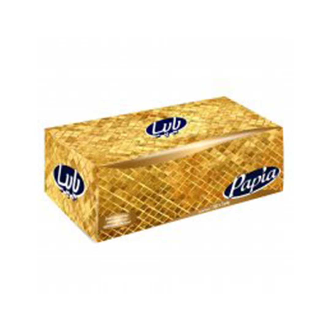 دستمال کاغذی 3لایه 100برگ پاپیا