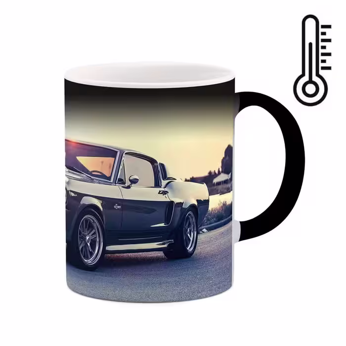 ماگ حرارتی طرح ماشین mustang مدل mgph11214