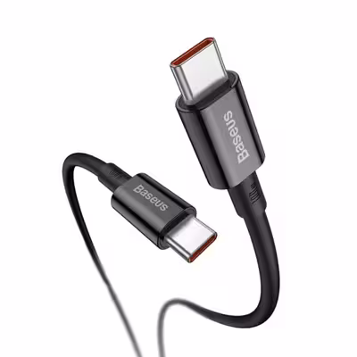 کابل تبدیل USB-C به USB-C باسئوس مدل CATYS-100W طول 1 متر