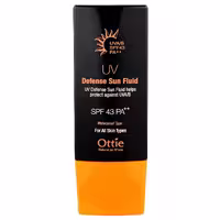 ژل ضد آفتاب رنگی اوتی SPF 43 مدل  Defense Sun Fluid ‌مناسب انواع پوست‌ حجم 50 میلی‌لیتر