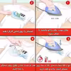 استیکر پارچه و لباس مدل برچسب dtf طرح باب اسفنجی