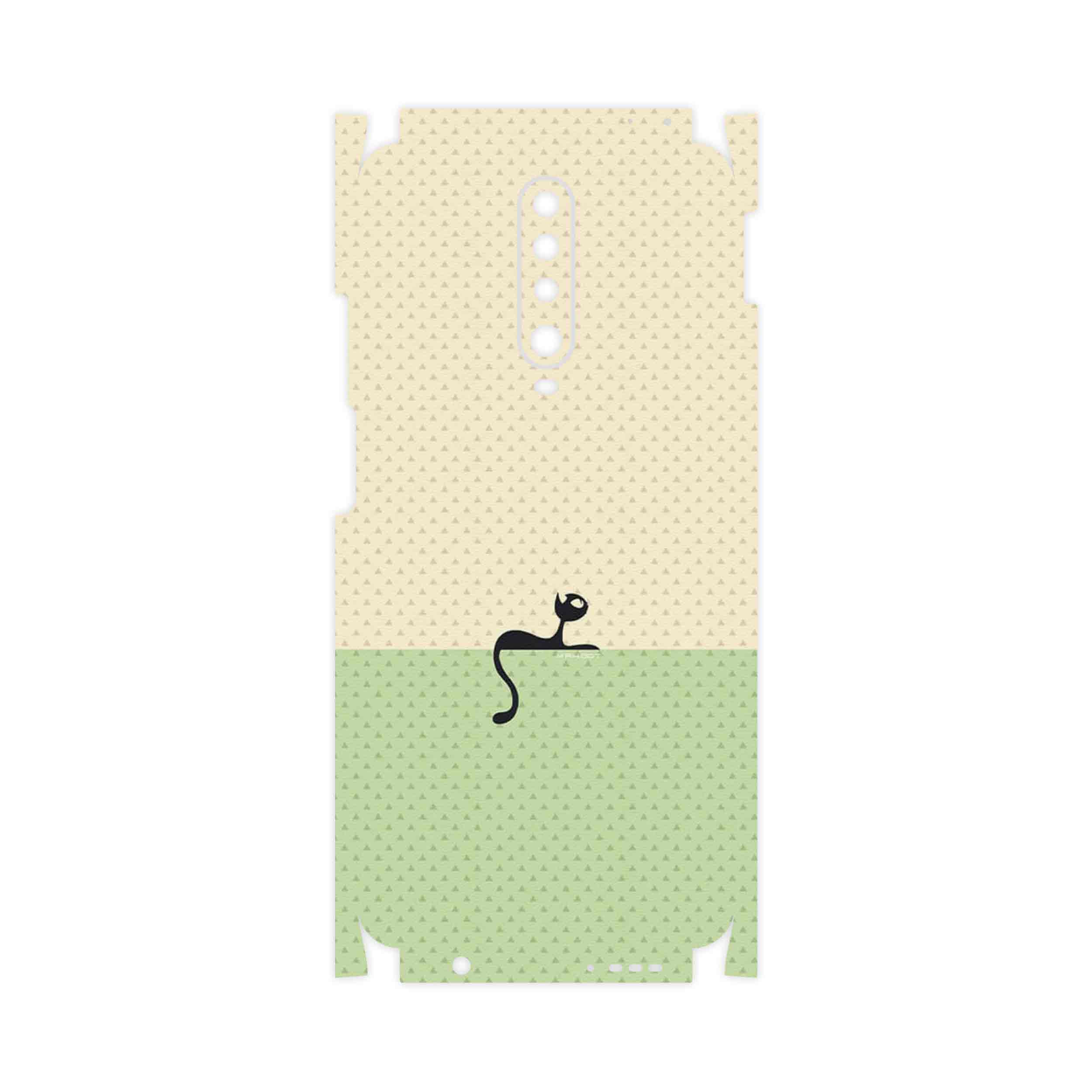 برچسب پوششی ماهوت مدل Minimal Internet Cat Icon-FullSkin مناسب برای گوشی موبایل شیائومی Redmi K30