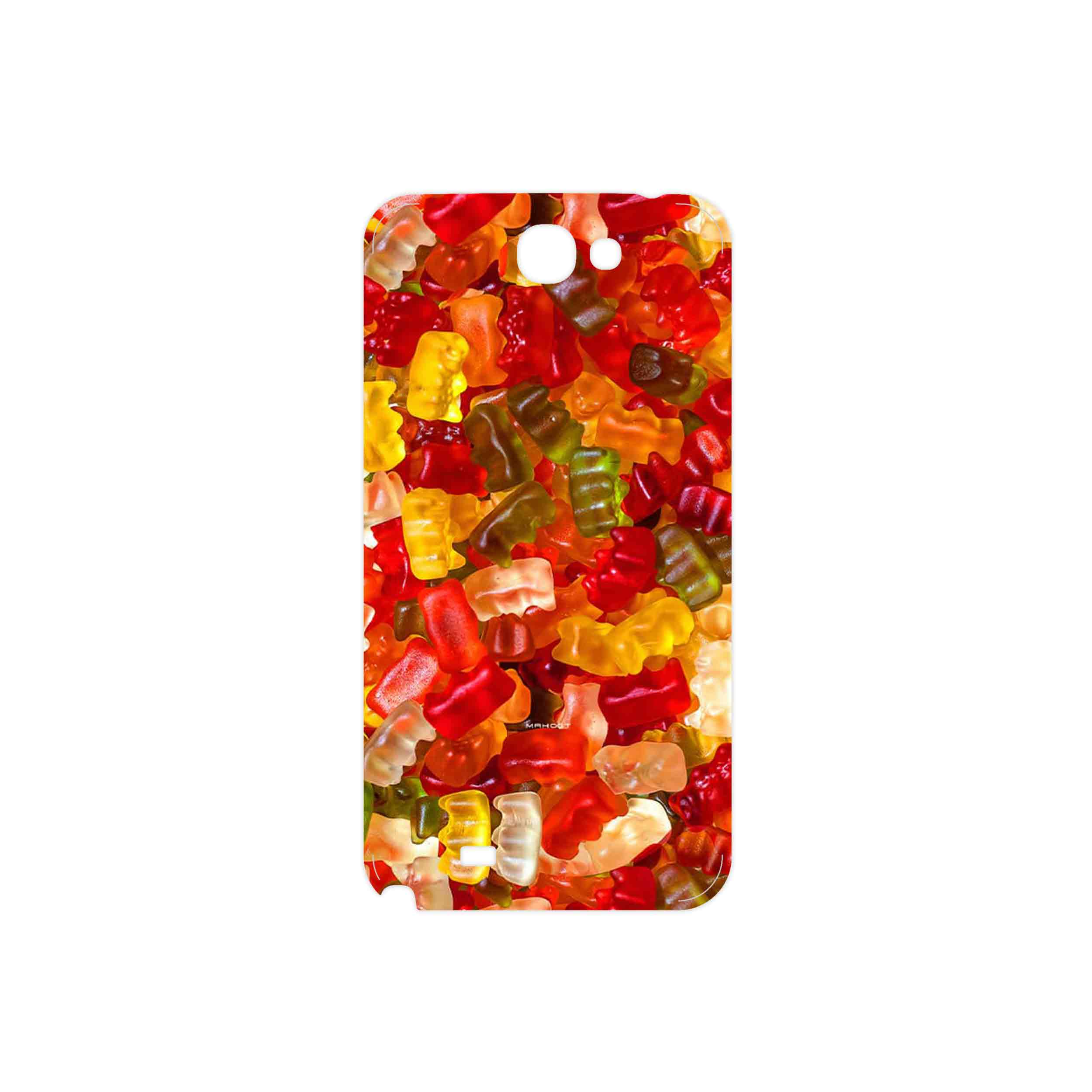 برچسب پوششی ماهوت مدل Gummi candy 1 مناسب برای گوشی موبایل سامسونگ Galaxy Note 2