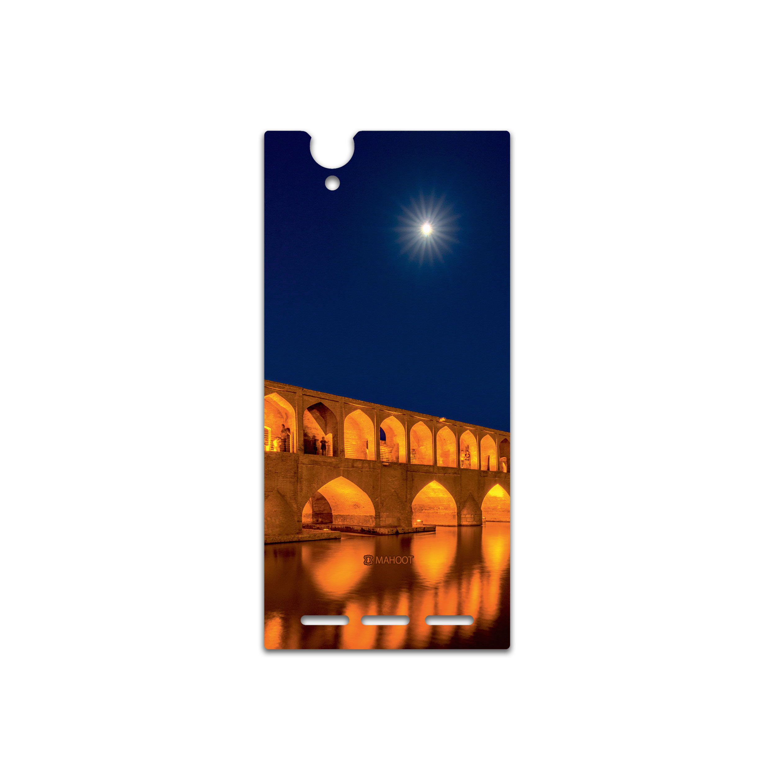 برچسب پوششی ماهوت مدل Si-O-Se-Pol مناسب برای گوشی موبایل سونی Xperia T2 Ultra
