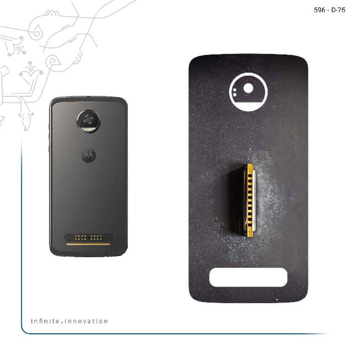 برچسب پوششی ماهوت مدل Harmonica مناسب برای گوشی موبایل موتورولا Moto Z