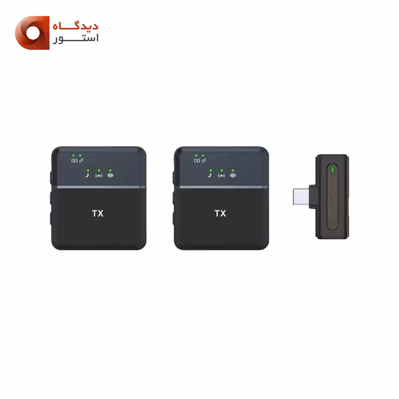 میکروفون بی سیم یقه ای اس ایکس SX8 Type-C Dual