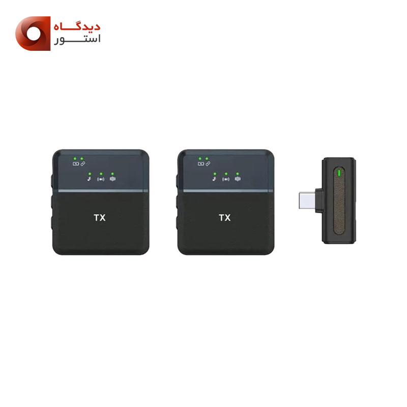 میکروفون بی سیم یقه ای اس ایکس SX8 Type-C Dual