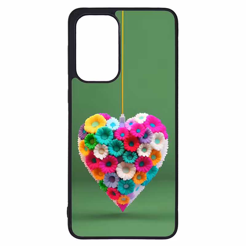کاور طرح قلبی کد G-146 مناسب برای گوشی موبایل سامسونگ Galaxy A23 / A23 5G | دیجی قاب دونی