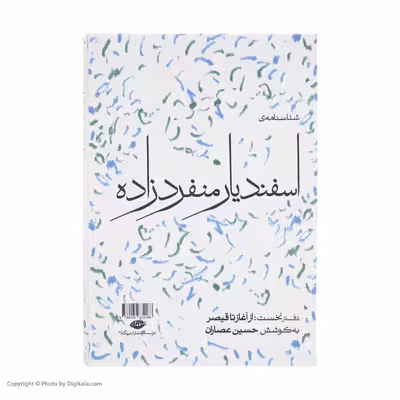 کتاب شناسنامه ی اسفندیار منفرد زاده اثر حسین عصاران نشر نگاه