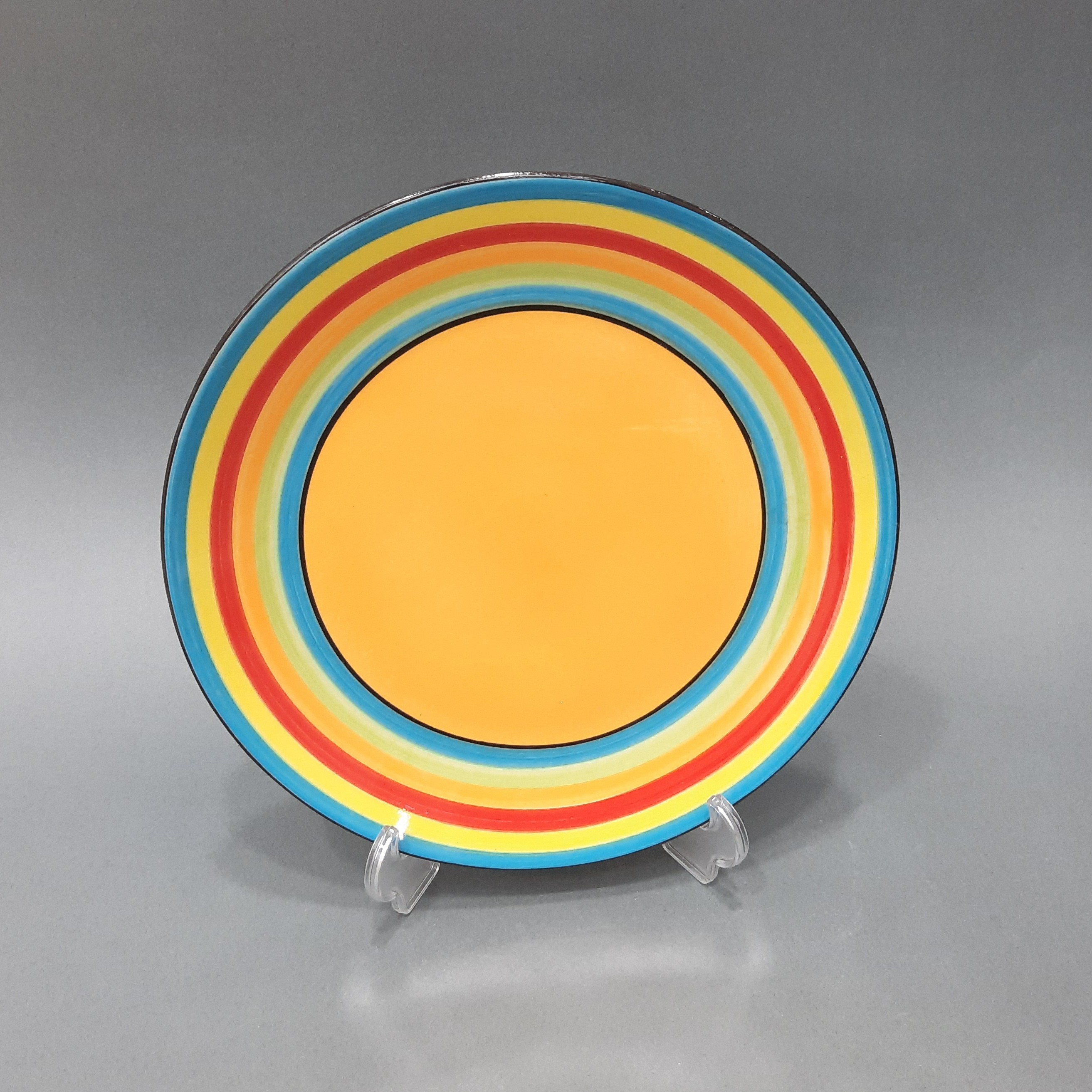 پلو خوری رنگین کمان پلو خوری سرامیکی پلو خوری رنگی بشقاب برنج بشقاب پلو