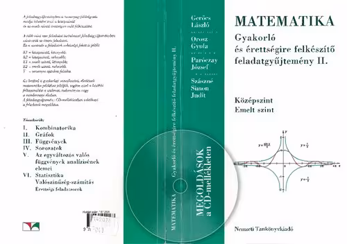 خرید و دانلود نسخه کامل کتاب Matematika: Gyakorló és érettségire felkészítő feladatgyűjtemény